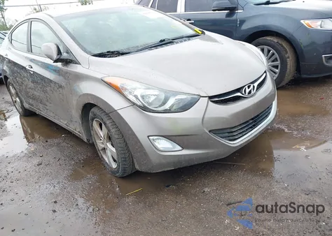 2013 Hyundai Elantra Gls из США, поврежденный, VIN 5NPDH4AE3DH191899